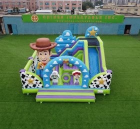 T2-8932 Toy Story Themen-Hüpfburg mit Rutsche
