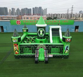 T5-3148 Ben 10 Thema Aufblasbares Schloss