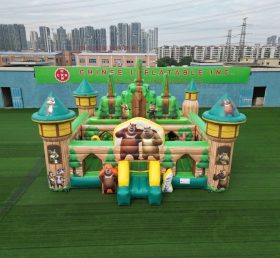 T5-3156 Boonie Bears Thema Aufblasbare Burg