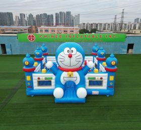 T5-3162 Doraemon Thema Aufblasbare Burg