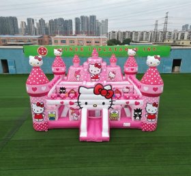 T5-3168 Hello Kitty Themen Hüpfburg