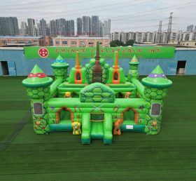 T5-3187 Ninja Turtles Themen Hüpfburg
