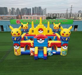 T5-3196 Pokemon Thema Hüpfburg