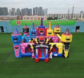 T5-3197 Power Rangers Thema Hüpfburg