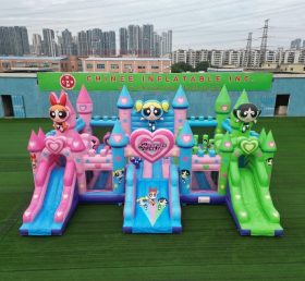 T5-3220 Powerpuff Girls Themen Hüpfburg