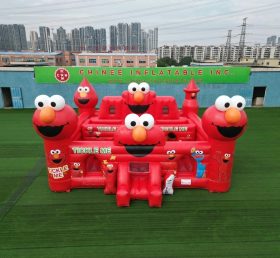 T5-3224 Tickle Me Elmo Thema Hüpfburg