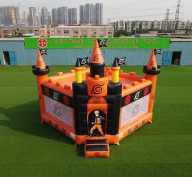 T5-3272 Naruto Thema Aufblasbare Burg