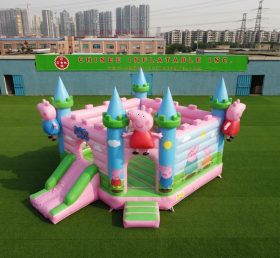 T5-3277 Peppa Pig Thema Hüpfburg