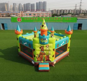 T5-3285 Scooby-Doo Thema Hüpfburg
