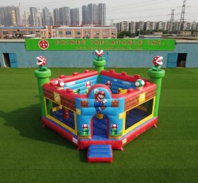 T5-3297 Super Mario Thema Aufblasbare Burg