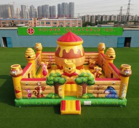 T5-3308 Winnie The Pooh Thema Hüpfburg