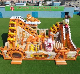 T6-6907 Garfield Thema Aufblasbarer Vergnügungspark