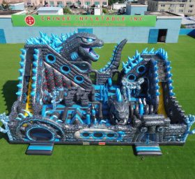 T6-6909 Godzilla-Thema Aufblasbarer Spielplatz