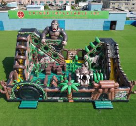 T6-6915 King-Kong-Thema Aufblasbarer Vergnügungspark