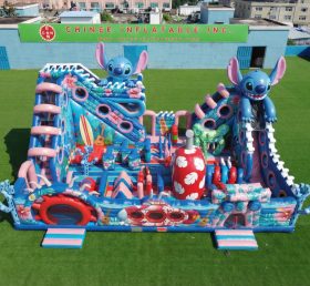 T6-6916 Lilo & Stitch Thema Aufblasbarer Vergnügungspark
