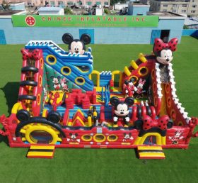 T6-6921 Mickey & Minnie Themenaufblasbarer Vergnügungspark