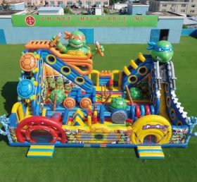 T6-6926 Ninja-Turtles-Themen Hüpfburg