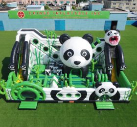 T6-6927 Panda-Themen Aufblasbare Freizeitattraktion