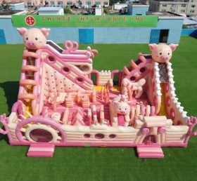 T6-6930 Schwein-Thema aufblasbare Unterhaltung