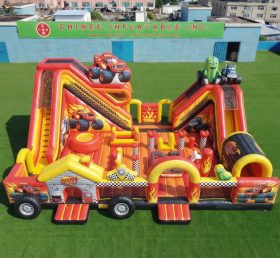 T6-6967 Blaze-Monster-Themen aufblasbare Spielattraktion