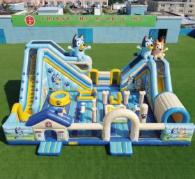 T6-6969 Bluey Thema Aufblasbarer Freizeitpark