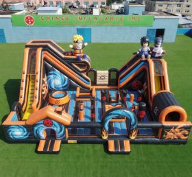 T6-7000 Naruto Thema Aufblasbarer Vergnügungspark