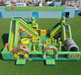 T6-7002 Ninja-Turtles-Thema Aufblasbarer Vergnügungspark