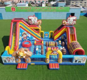 T6-7003 One Piece Thema Aufblasbarer Vergnügungspark
