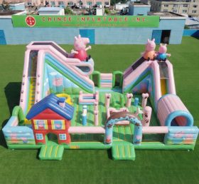 T6-7005 Peppa Pig Thema Aufblasbare Spielanlage