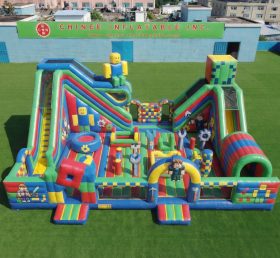 T6-7013 Roblox Thema Aufblasbarer Vergnügungspark