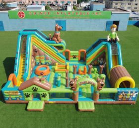 T6-7014 Scooby-Doo Thema aufblasbare Attraktion