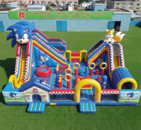 T6-7019 Sonic Thema Aufblasbarer Freizeitpark