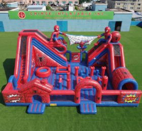 T6-7020 Spider-Man Thema Aufblasbarer Vergnügungspark