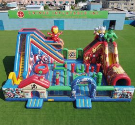 T6-7027 Avengers-Thema Aufblasbarer Freizeitpark