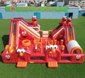 T6-7034 Tickle-Me-Elmo-Thema Aufblasbare Attraktion