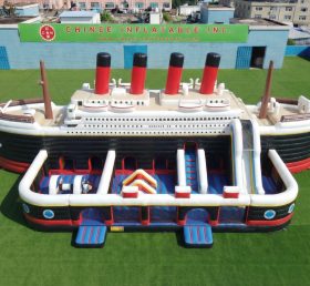 T6-7036 Titanic Thema Aufblasbarer Vergnügungspark