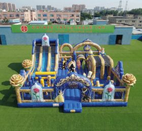 T6-7049 Die Schöne und das Biest Themen-Inflatable Spielplatz