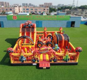 T6-7051 Blaze Monster Thema Aufblasbarer Spielpark