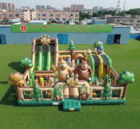 T6-7055 Boonie Bears Thema Aufblasbarer Vergnügungspark