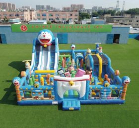 T6-7066 Doraemon Themenaufblasbares Spielgerät