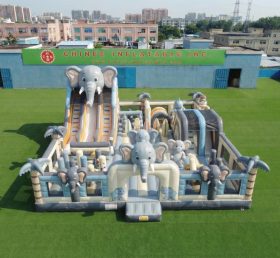 T6-7069 Elefanten-Thema Aufblasbarer Spielpark