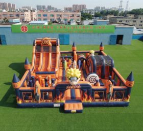 T6-7096 Naruto Thema Aufblasbarer Spielplatz