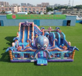 T6-7100 Octopus-Thema Aufblasbares Freizeitgerät