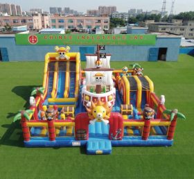 T6-7101 One Piece Thema Aufblasbarer Vergnügungspark
