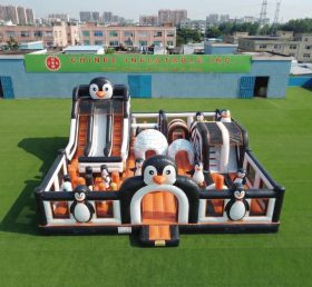 T6-7103 Pinguin-Themen aufblasbarer Spielplatz