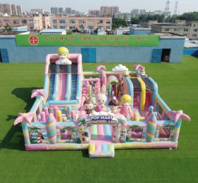 T6-7109 Pop Mart Thema Aufblasbarer Vergnügungspark