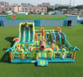 T6-7115 Scooby-Doo Themenaufblasbare Attraktion