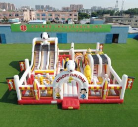 T6-7120 Snoopy Thema Aufblasbarer Freizeitpark