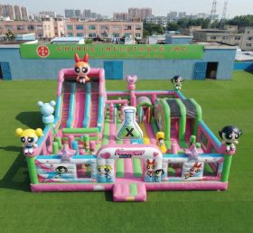T6-7134 Powerpuff Girls Themen-Aufblasbare Attraktion