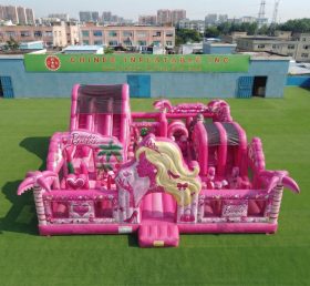 T6-7153 Barbie Thema Aufblasbare Freizeitattraktion
